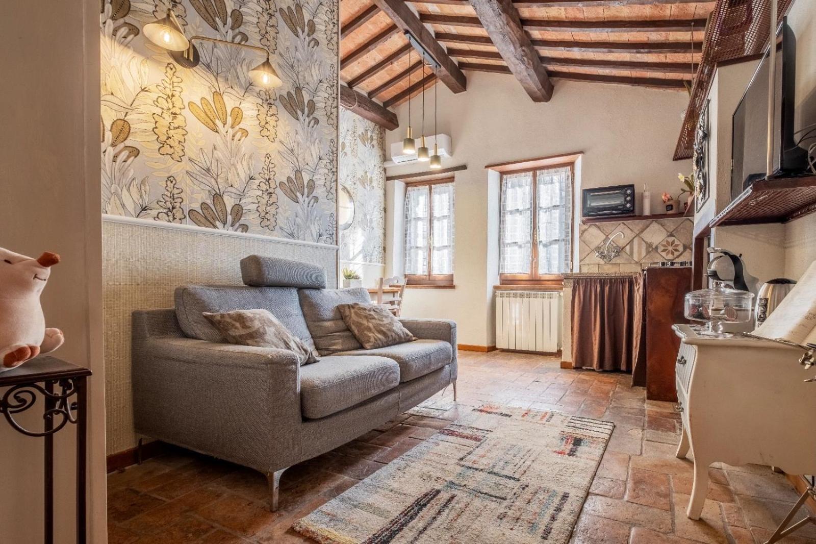 Appartamento La soffitta nel Bastione Pitigliano Esterno foto