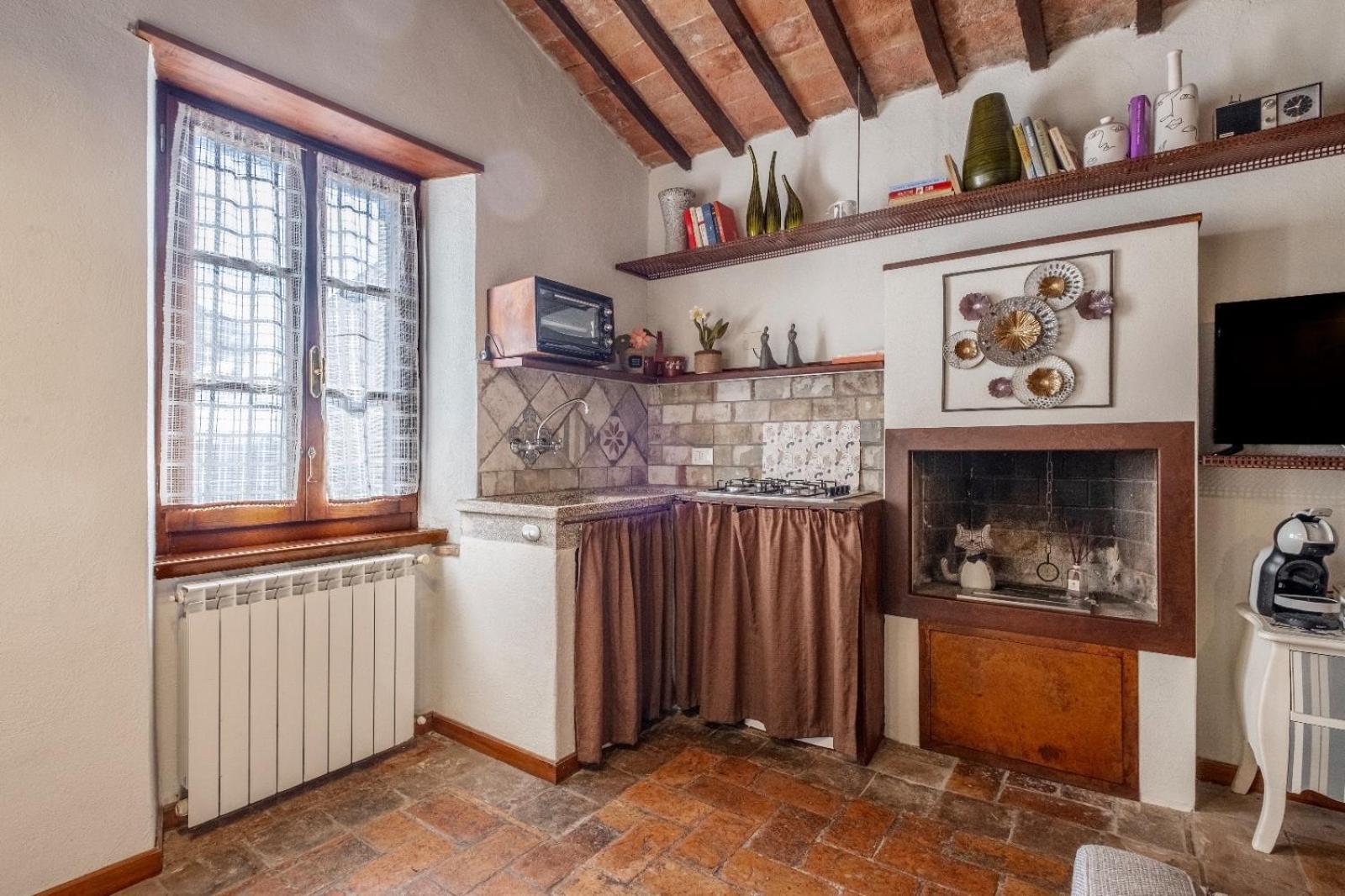 Appartamento La soffitta nel Bastione Pitigliano Esterno foto